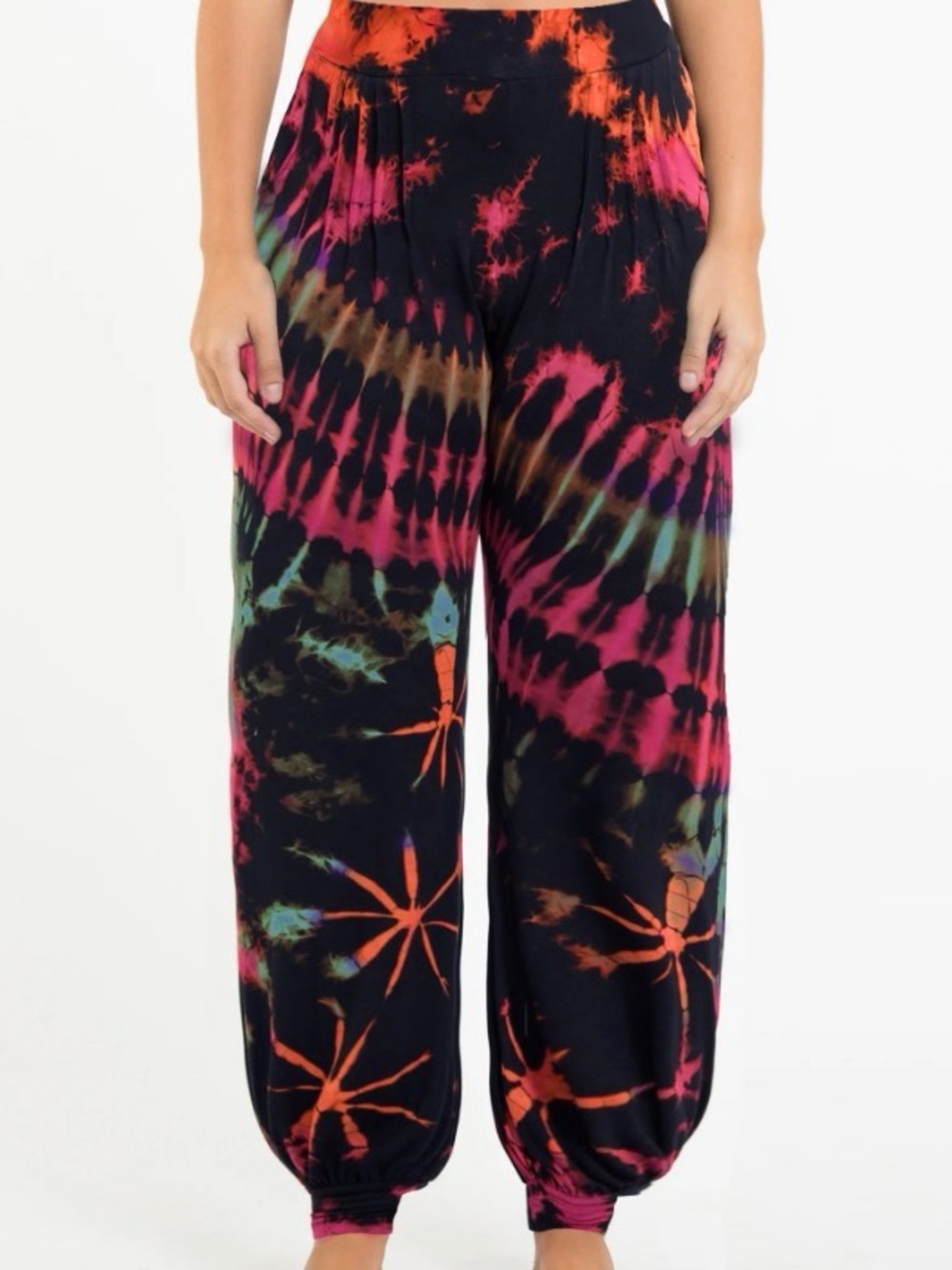 Tie Dyed Harem Pants